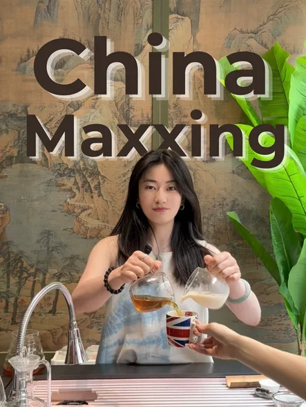 Lotus Realm founder creating a China Maxxing tea story